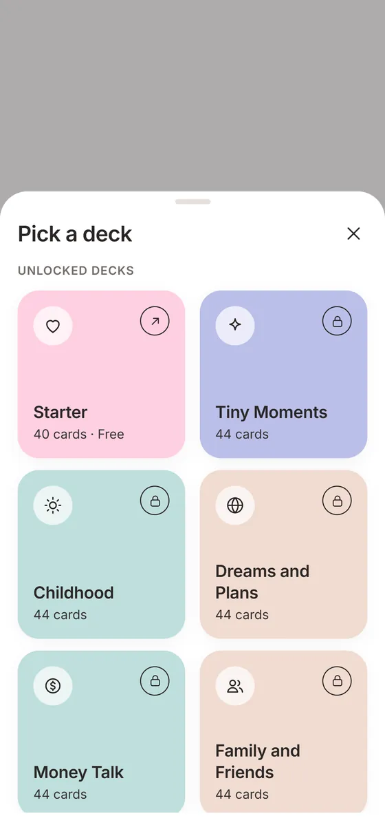 What are the 14 decks?